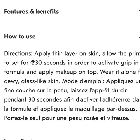 Vasanti Baby face pore minimizing  Primer New - Picture 8 of 9